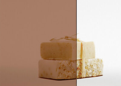 Barna színes zuhanykabin üveg