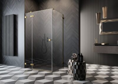 Essenza Pro Gold KDJ arany színes zuhanykabin