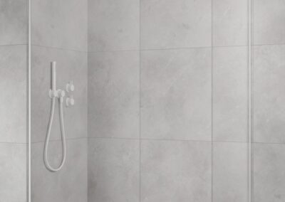 Essenza Pro White Walk-in III fehér színes zuhanykabin