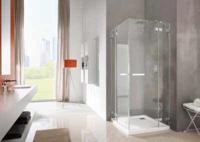 Euphoria KDD króm színes zuhanykabin