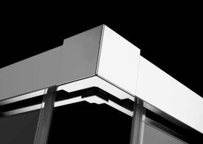 Rejtett görgő kialakítás