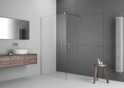 Modo X II króm színes zuhanykabin