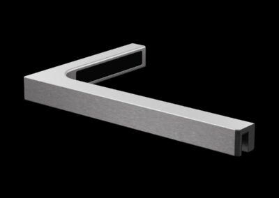 SL stabilizátor szálcsiszolt króm színben