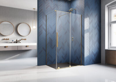 Furo Gold KDJ arany színes zuhanykabin